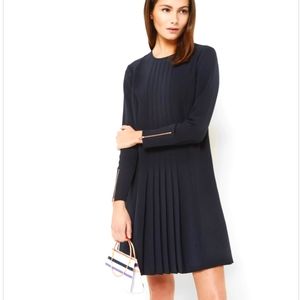 Navy Ted Baker Caara Dress
